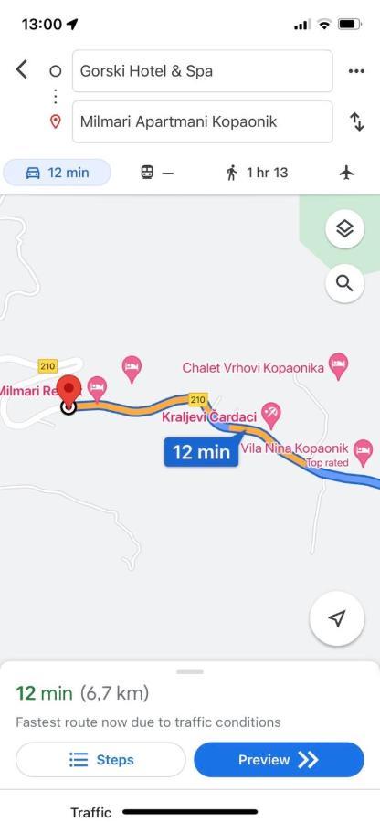 Apartman Pahuljica Kopaonik Zewnętrze zdjęcie