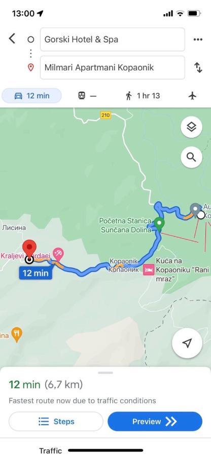 Apartman Pahuljica Kopaonik Zewnętrze zdjęcie